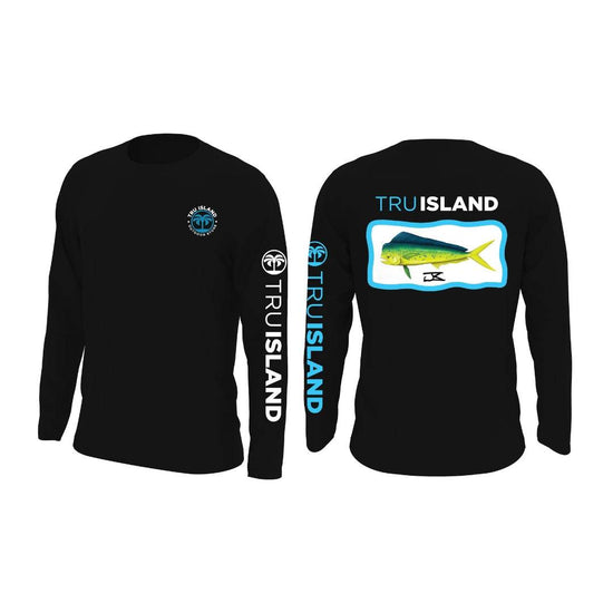 Full Sleeve Shirt Black Mahi - TRU ISLAND