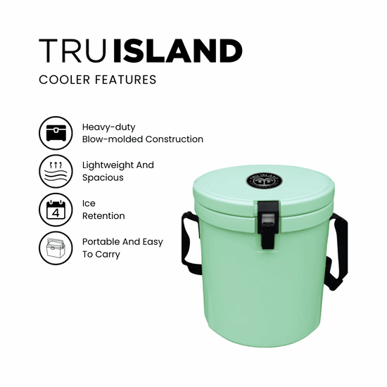 TRU ISLAND 13L Hard Cooler - TRU ISLAND