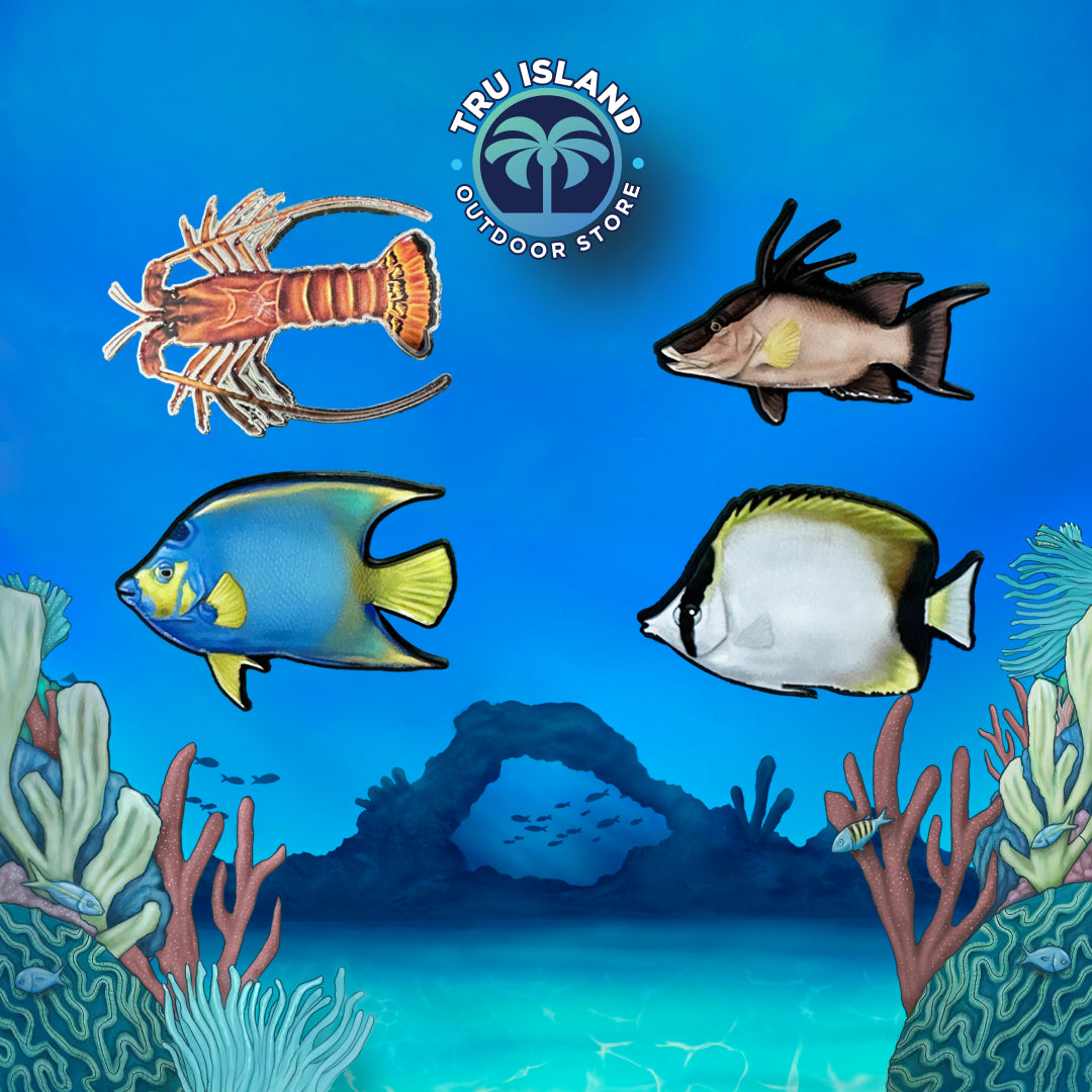 Tru Island Coral Reef Pin Set
