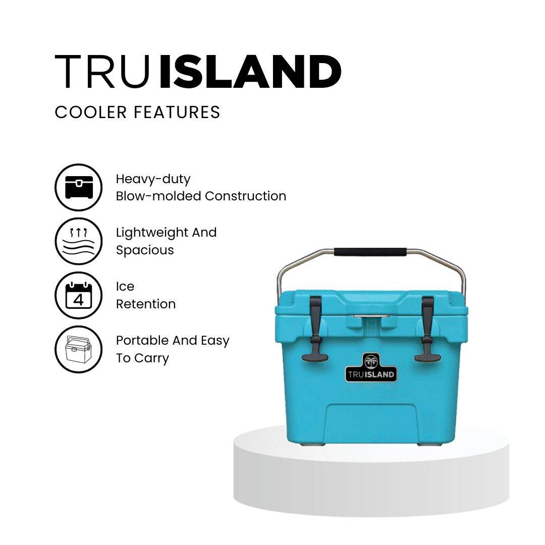 TRU ISLAND 15L Hard Cooler - TRU ISLAND