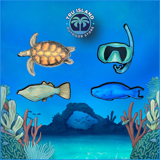 Tru Island Coral Reef Pin Set