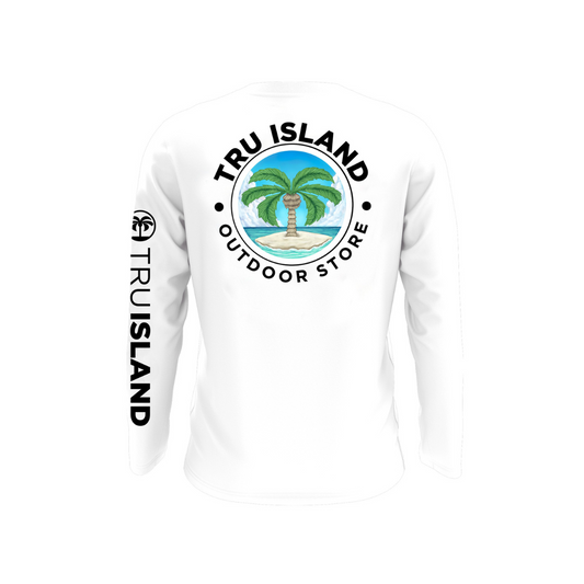 Tru Island Full Sleeve Shirt White-03