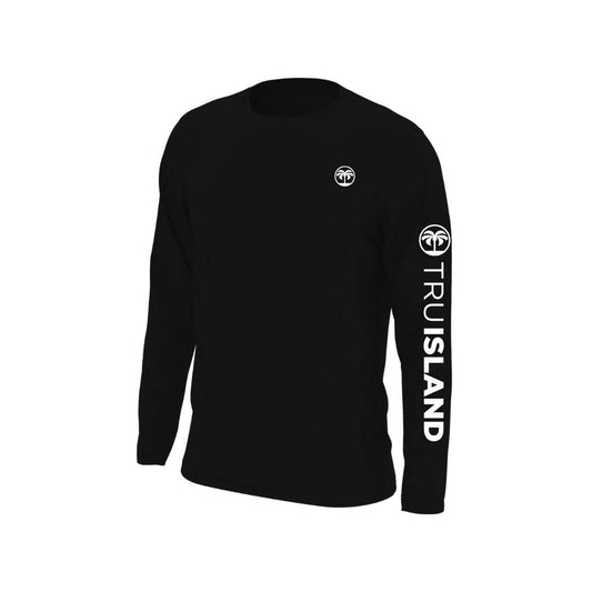 Full Sleeve Shirt Black Island Art - TRU ISLAND