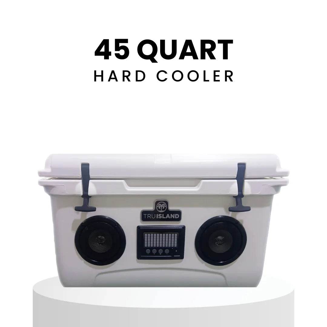 TRU ISLAND 45L with Speakers Hard Cooler - TRU ISLAND