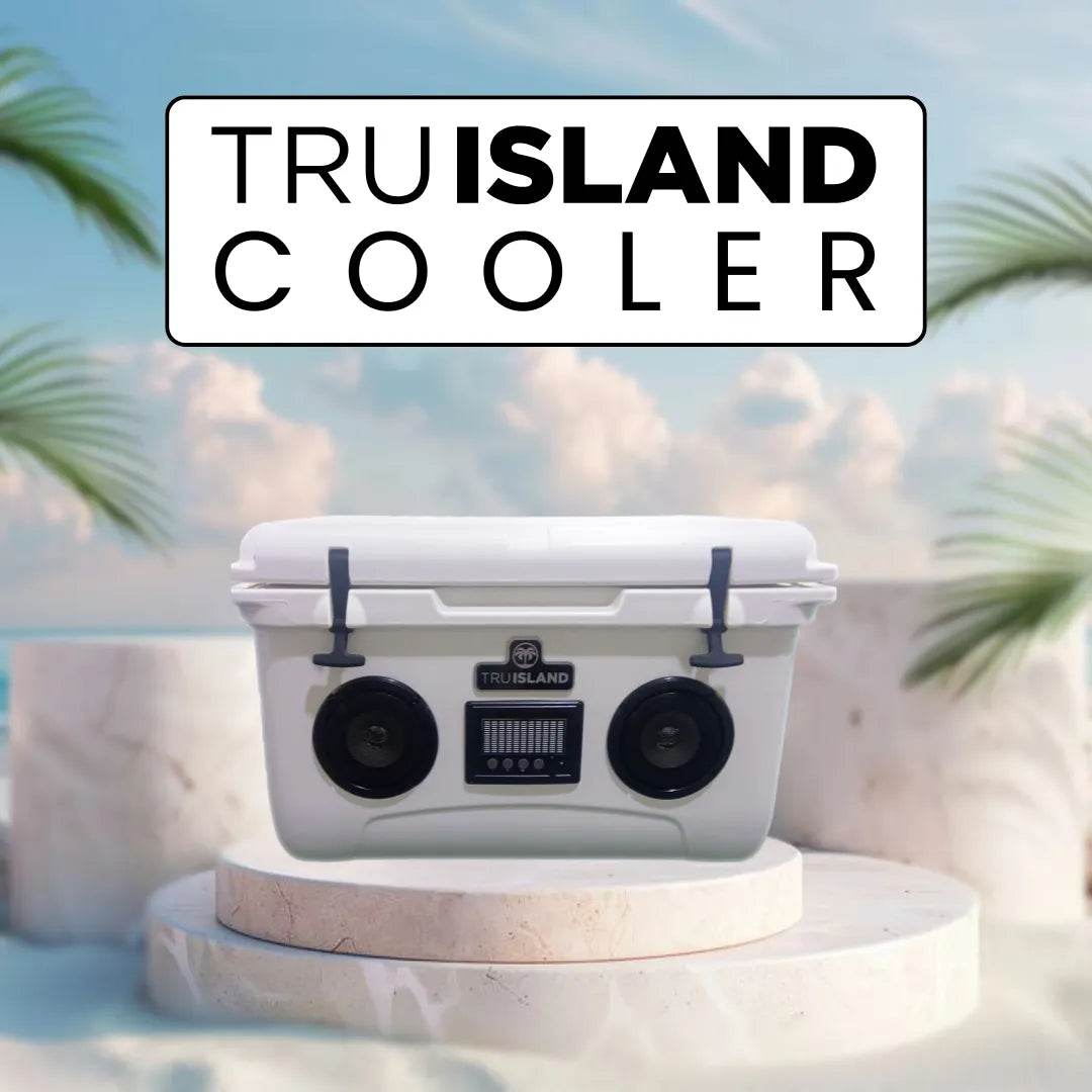 TRU ISLAND 45L with Speakers Hard Cooler - TRU ISLAND