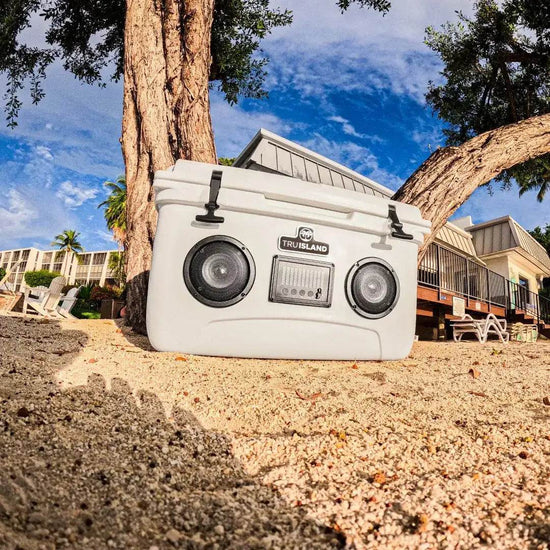 TRU ISLAND 45L with Speakers Hard Cooler - TRU ISLAND