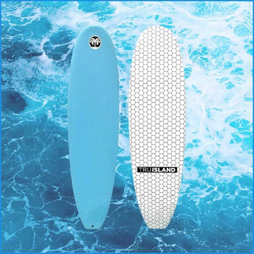 H20 Honeycomb 7ft Soft Top Surfboard - TRU ISLAND