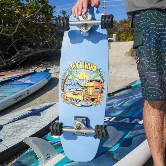 Skateboard Blue Island - TRU ISLAND