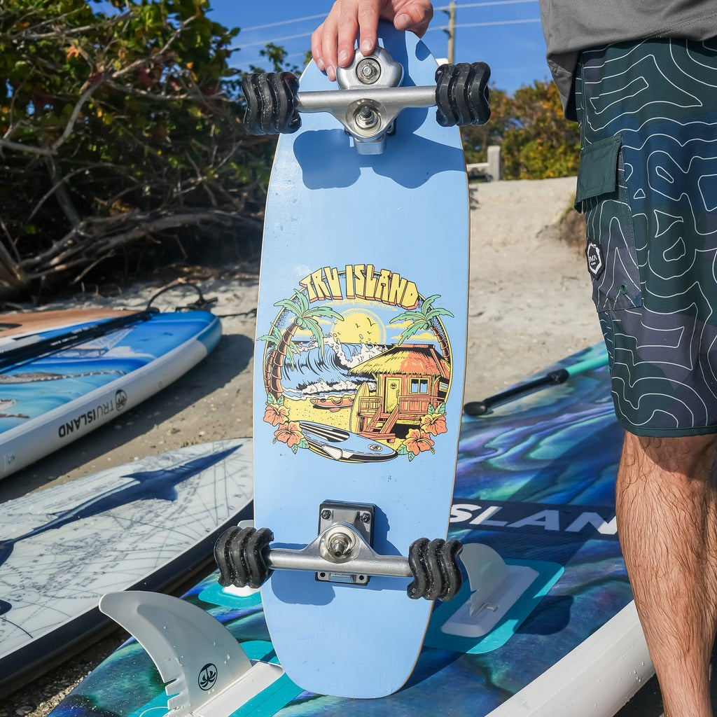 Skateboard Blue Island