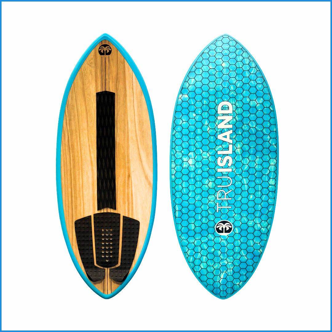 Skimboard H2O Wood Grain - TRU ISLAND