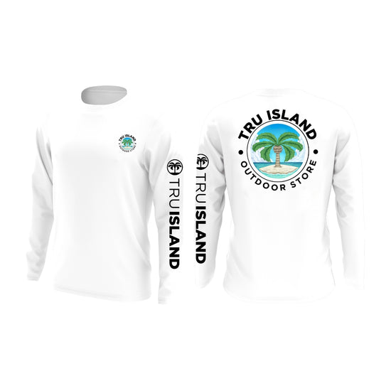 Tru Island Full Sleeve Shirt White-03