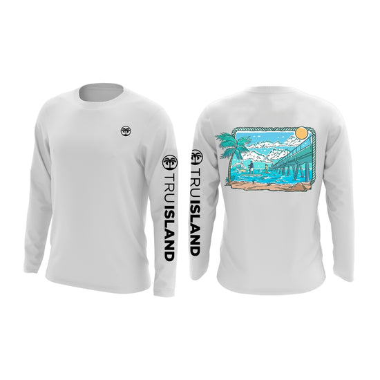 Tru Island Full Sleeve Shirt White-02