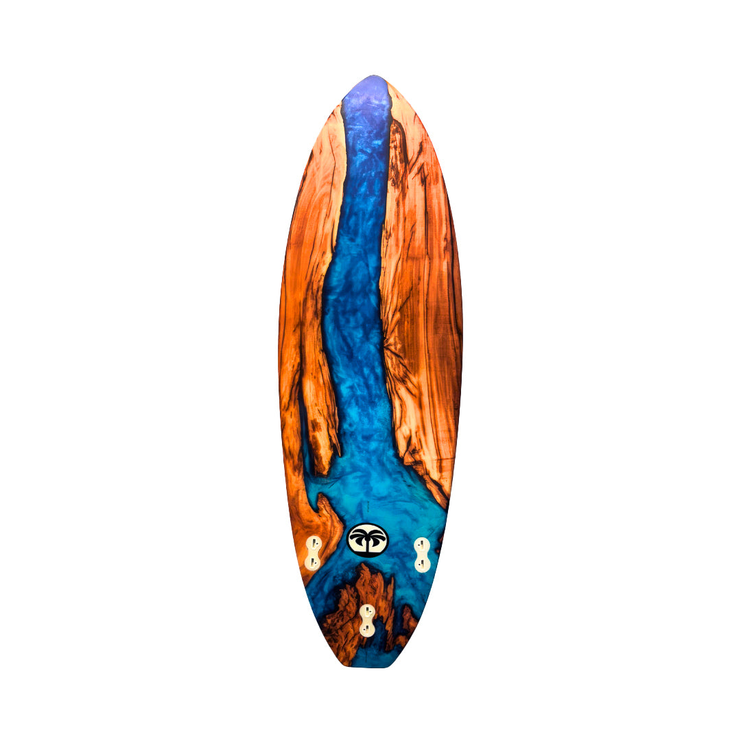 Surfboard (Woodgrain Epoxy River)