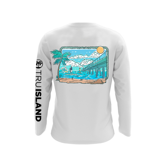 Tru Island Full Sleeve Shirt White-02