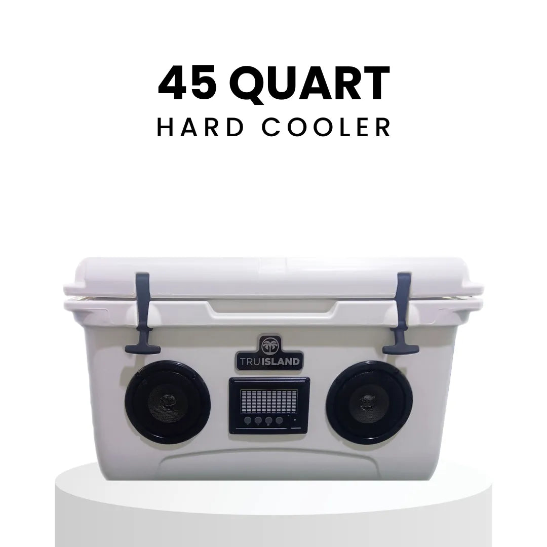 TRU ISLAND 45L with Speakers Hard Cooler